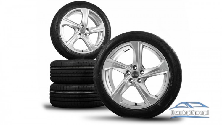 Conjunto de 4 Jantes Audi 19" (Como Novas)