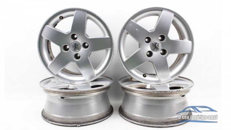 Conjunto 4 Jantes Especiais Peugeot 207